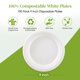 thumbnail image 2 of Platos de papel compostables EcoliPak de 9 pulgadas, paquete de 150, 2 of 7