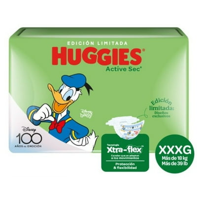 Pañales Active Sec Xxxg 48 Un Huggies