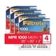 thumbnail image 1 of Filtro de aire Filtrete MERV 11 MPR 1000 50x50x5 cm, paquete de 4, 1 of 9