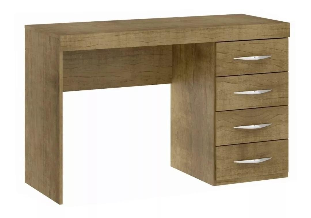Tododescuento - Escritorio 4 Cajones Cafe Mdf , Dormitorio, Mueble