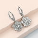 thumbnail image 2 of Shiny Zircon Flower Hook Earrings for Women - Perfect for Daily Wear and Gift Giving, 2 of 4