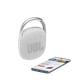thumbnail image 3 of Altavoz Bluetooth portátil JBL Clip 4 blanco - IP67, 3 of 7