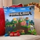 thumbnail image 4 of Minecraft Fundas de almohada de terciopelo con tema, regalos de funda de almohada, decoración para el hogar, cojín de lanzar, regalo de cumpleaños para fans y parejas. 50cm x 50cm., 4 of 6