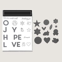 Set De Sellos Y Troqueles Para Hacer Tarjetas Hitkuz 2025-2026 (M5917)