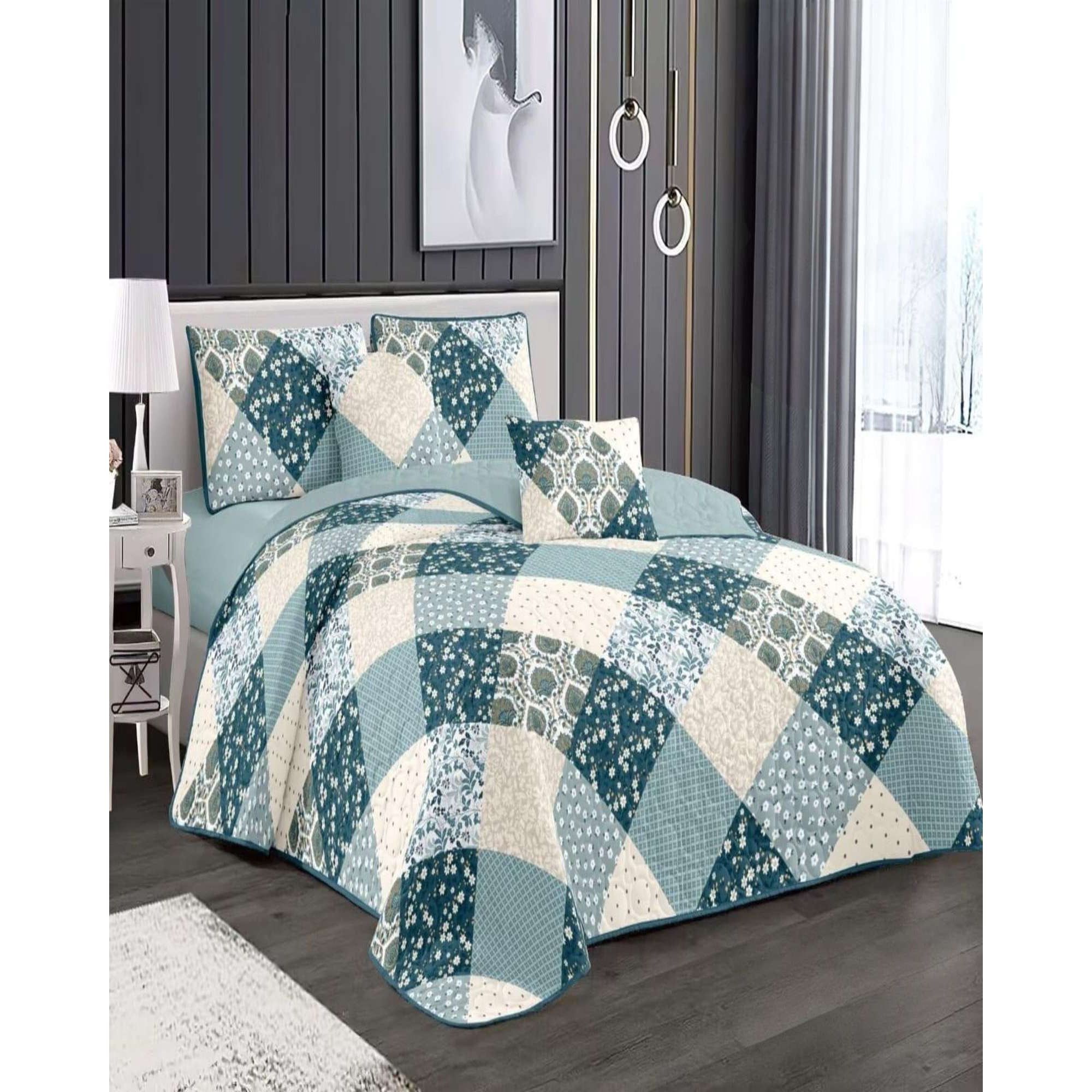Tengfei - Cobertor Colcha Quilt De Verano King