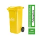 thumbnail image 1 of Basurero Contenedor 360 Litros Amarillo, 1 of 3