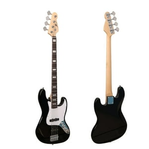 Chitines - Bajo Eléctrico 4 Cuerdas Pasivo Color Negro