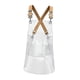 thumbnail image 3 of Delantal Transparente Cocina Con Bolsillo Grande Material TPU Delantal TPU Amarillo 60cm, 3 of 5