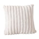 thumbnail image 1 of Funda de Almohada Felpa Cuadrada 43x43 cm Blanca, 1 of 3