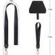 thumbnail image 2 of Cordón para teléfono celular, correa universal para el cuello, correa de muñeca para sistema de sujeción de seguridad para smartphone, 2 of 7