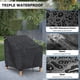 thumbnail image 3 of Fundas para sillas de patio Gasadar, paquete de 2, impermeables, 81 x 94 x 91 cm, 3 of 7