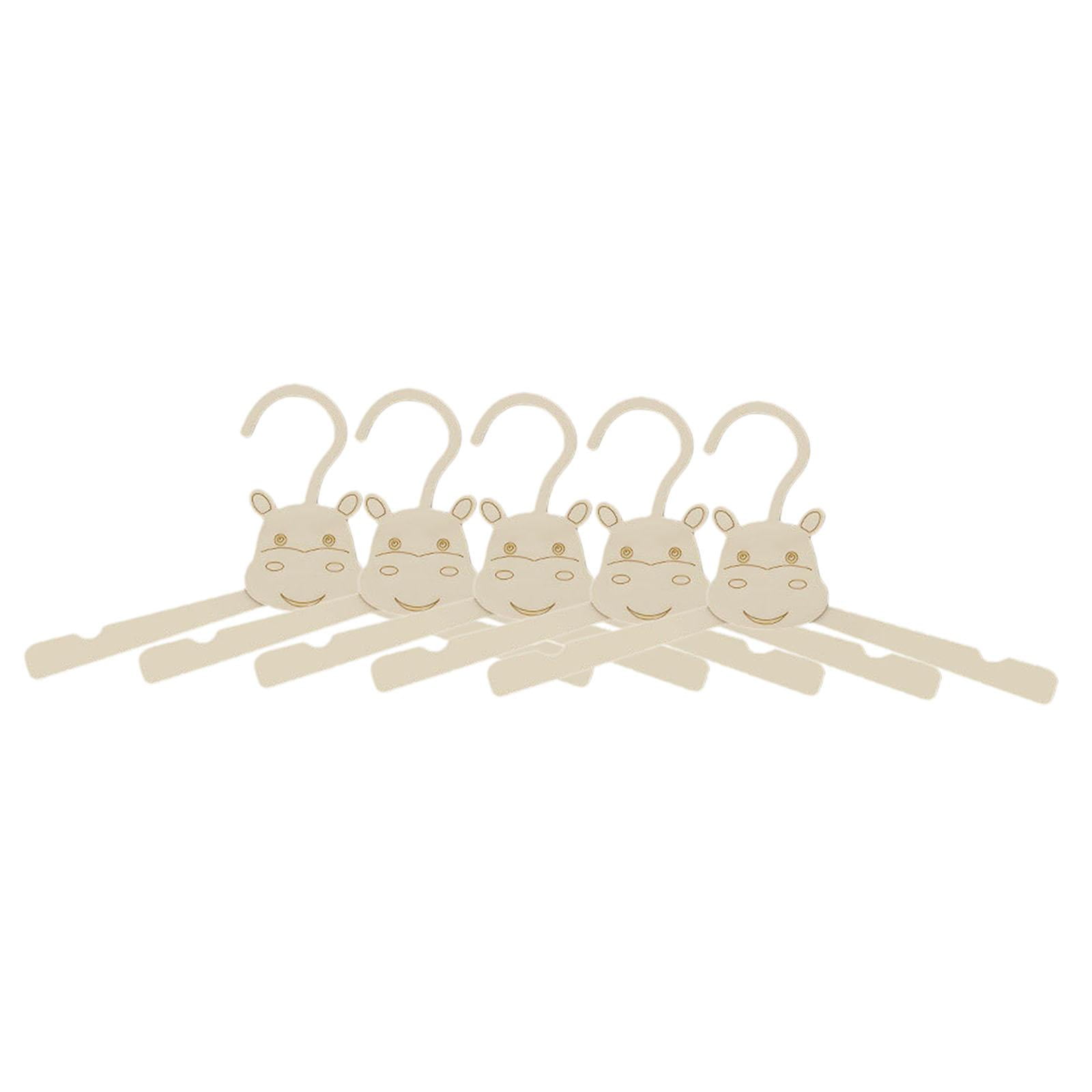 Bothyi - 5 Perchas Resistentes Para Ropa De Bebé, Ideales Para La Habitación De Los Niños Pequeños.