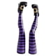 thumbnail image 2 of 2pcs Wizards Witch Piernas Prop Halloween Patio Interior Jardín Exterior Púrpura, 2 of 5
