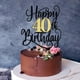 thumbnail image 4 of Decoración Para Tartas Con Estampado De 40 Cumpleaños 40 Decoraciones Para Tartas De Fiest, 4 of 7
