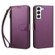 thumbnail image 1 of Funda Tipo Billetera para samsung galaxy S22 5G con Soporte y Bolsillo con Cierre Violeta intenso, 1 of 1