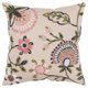 thumbnail image 1 of Almohada Rizzy Home con relleno floral de plumón, 20 x 20 cm, con funda de algodón, 1 of 4