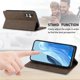 thumbnail image 4 of Funda tipo cartera con bloqueo RFID para Samsung Galaxy M35 Con tapa abatible, portatarjetas, cierre magnético, TPU y soporte Marrón, 4 of 6