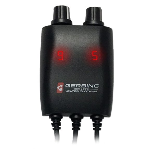 Controlador portátil Gerbing de 12 V con doble perilla