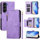 thumbnail image 5 of Funda Billetera Cremallera para Samsung Galaxy S23 Plus 5G con Porta Tarjetas, Soporte y Correa Morado, 5 of 5