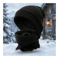 Genérico - Conjunto Térmico Invierno Gorro Polar Unisex + Cuello