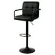 thumbnail image 1 of Silla De Bar Piso Taburete Homely Noir Comfort 61-81CM - Negro, 1 of 10