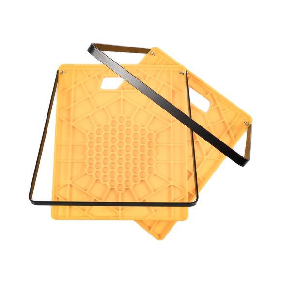 Camco Almohadilla Estabilizadora para Gato de RV 36x30 cm Paquete de 2 Amarillo