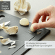 thumbnail image 3 of Set 3 tablas para cortar picar cocina Home Logics color crema blanco y negro, 3 of 3