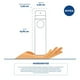thumbnail image 2 of Desodorante Spray Nivea Invisible Black & White Hombre, 150 ml, 2 of 6