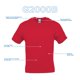 thumbnail image 5 of Camiseta juvenil Gildan Ultra Cotton G2000B pack de 2 negro talla grande, 5 of 6