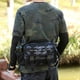 thumbnail image 2 of Bolsa para equipo de pesca, bolsa para aparejos de pesca, bolsa para almacenar aparejos de pesca al aire libre, riñonera cruzada, mochila para pesca, para caza, senderismo, camping., 2 of 6