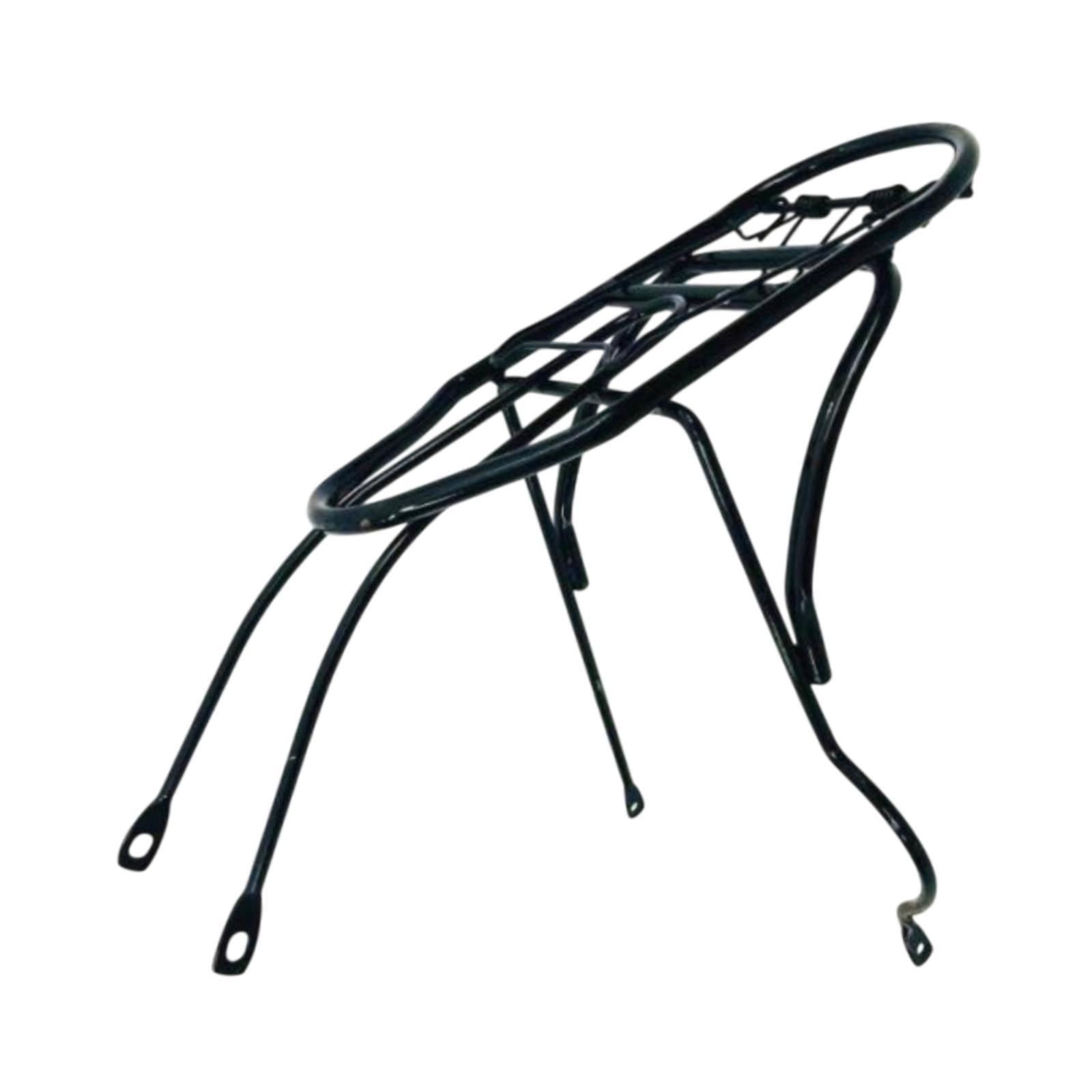 Magideal - 20 En Bicicleta Plegable Rack De Carga De Disco Monte De Montaña De Montaña Equipo De Bicicleta De Bicicleta De Carretera Rack De Bicicleta Trasera Pa