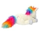 thumbnail image 3 of Dulce peluche unicornio blanco con melena colorida tumbado 30 cm de Ylvi, 3 of 3