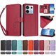 thumbnail image 4 of Funda Cartera Trébol para Xiaomi Poco X6 con Ranuras Tarjetas y Carga Inalámbrica Rojo, 4 of 6