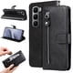 thumbnail image 1 of Funda con Cremallera para Infinix Hot 60i 4G, Carcasa Cartera de Cuero PU con Soporte y Tarjetero, 1 of 5
