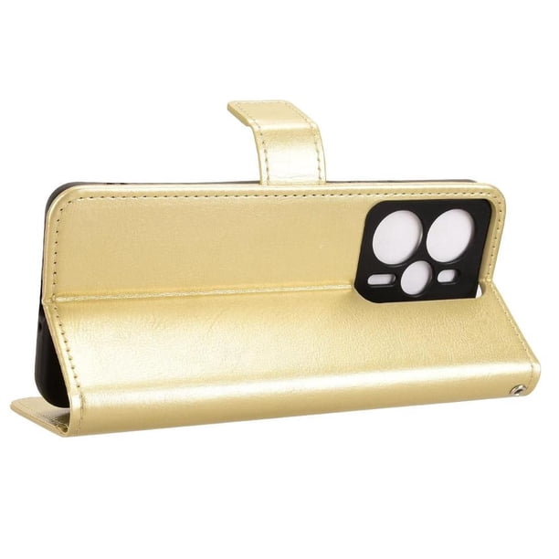 Funda tipo libro para OPPO Realme 14 5G, cartera todo‑en‑uno, funda multifuncional con tarjetero y correa de muñeca desmontable
