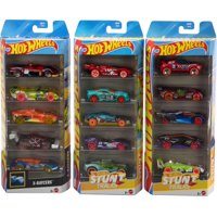 Toy Cars And Trucks Hot Wheels, Paquete De 5 Unidades, Escala 1:64