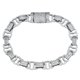 thumbnail image 1 of Pulseras de Plata Esterlina 925 de 8 Mm para Hombre Transparentes 5A+ CZ Pulsera de Cadena para Hombre Hipoalergénica Pulsera de Eslabones Cubanos para Hombre 17-20 Cm, 1 of 9