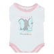 thumbnail image 2 of Body Niña MC BA Sin Licencia Blanco ribs rosados Talla 9-12 M, 2 of 3