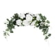 thumbnail image 3 of Arco De Boda Swag Flores De Seda Artificial Puerta Colgante Decoración De Fiesta De Pared Blanco, 3 of 5