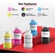 thumbnail image 2 of Tinta DTF RocRow 1500 ml CMYKWW para película PET, 2 of 7