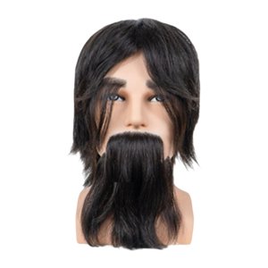 Ioensy - Cabeza De Maniquí Masculino Con Cabeza De Barba Manikin Para Cortar Estilo De Peluquería