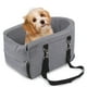thumbnail image 1 of Asiento de coche para perros pequeños Prpeko con cinturón de seguridad acolchado suave, 1 of 3