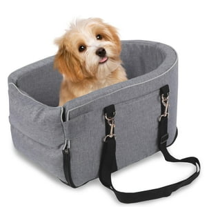 Asiento De Coche Para Perros Pequeños Prpeko Con Cinturón De Seguridad Acolchado Suave