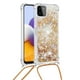 thumbnail image 1 of Funda FOXDOCK para Samsung Galaxy A22 5G con Cuerda Ajustable, Brillo Líquido, Protección Antigolpes y Lente – Ideal para Regalo, 1 of 6