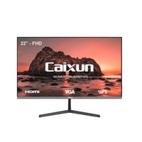 Monitor Oficina Caixun 22"" Fhd Ips 75 Hz Vga Hdmi Negro C22X3F