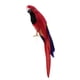 thumbnail image 1 of simulación con plumas artificiales loro pájaro animal modelo decoración del hogar a, 1 of 5