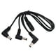 thumbnail image 4 of adaptador de pedales de efectos de guitarra eléctrica 9v 1a cable de alimentación 3 vías, 4 of 5