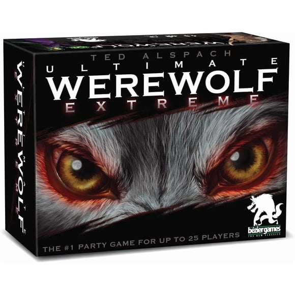 Juego de fiesta Bezier Games Ultimate Werewolf Extreme para adolescentes/adultos