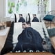 thumbnail image 2 of El Aficionado Conjunto de sábanas temático, trío de piezas, cómodo y amigable con la piel, diseño único, regalo de decoración para el hogar para familiares, amigos y fans,135cm *200cm, 2 of 6