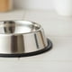 thumbnail image 3 of Plato Para Perro Gato Talla M Antideslizante Capacidad 450ml Plateado, 3 of 4